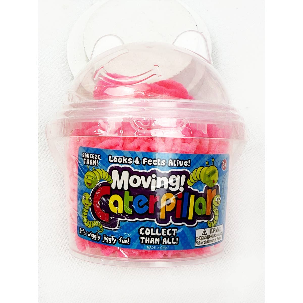 Moving Caterpillar Sensory Toy in cute container