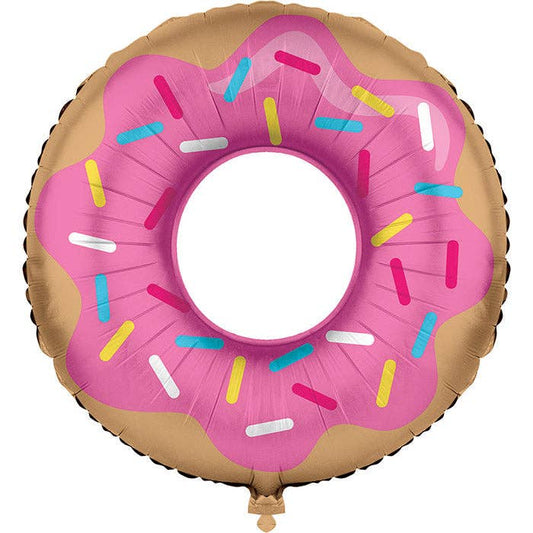 Donut Mylar Balloons, 1/Pkg