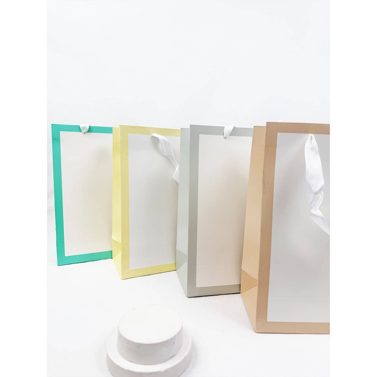 Simply Outlined Design Medium Size Gift Bag