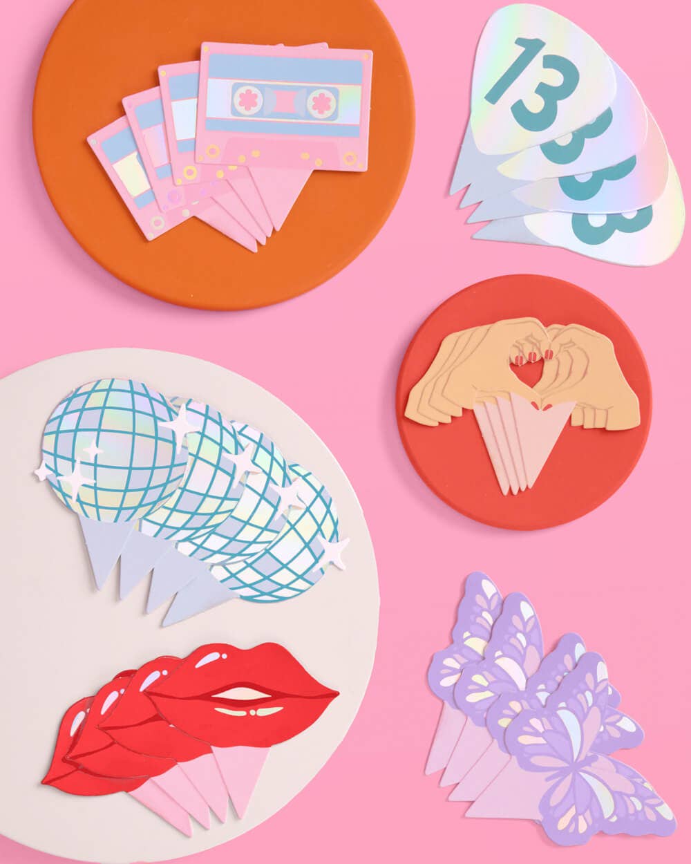Eras Party Cupcake Toppers – 24 Count