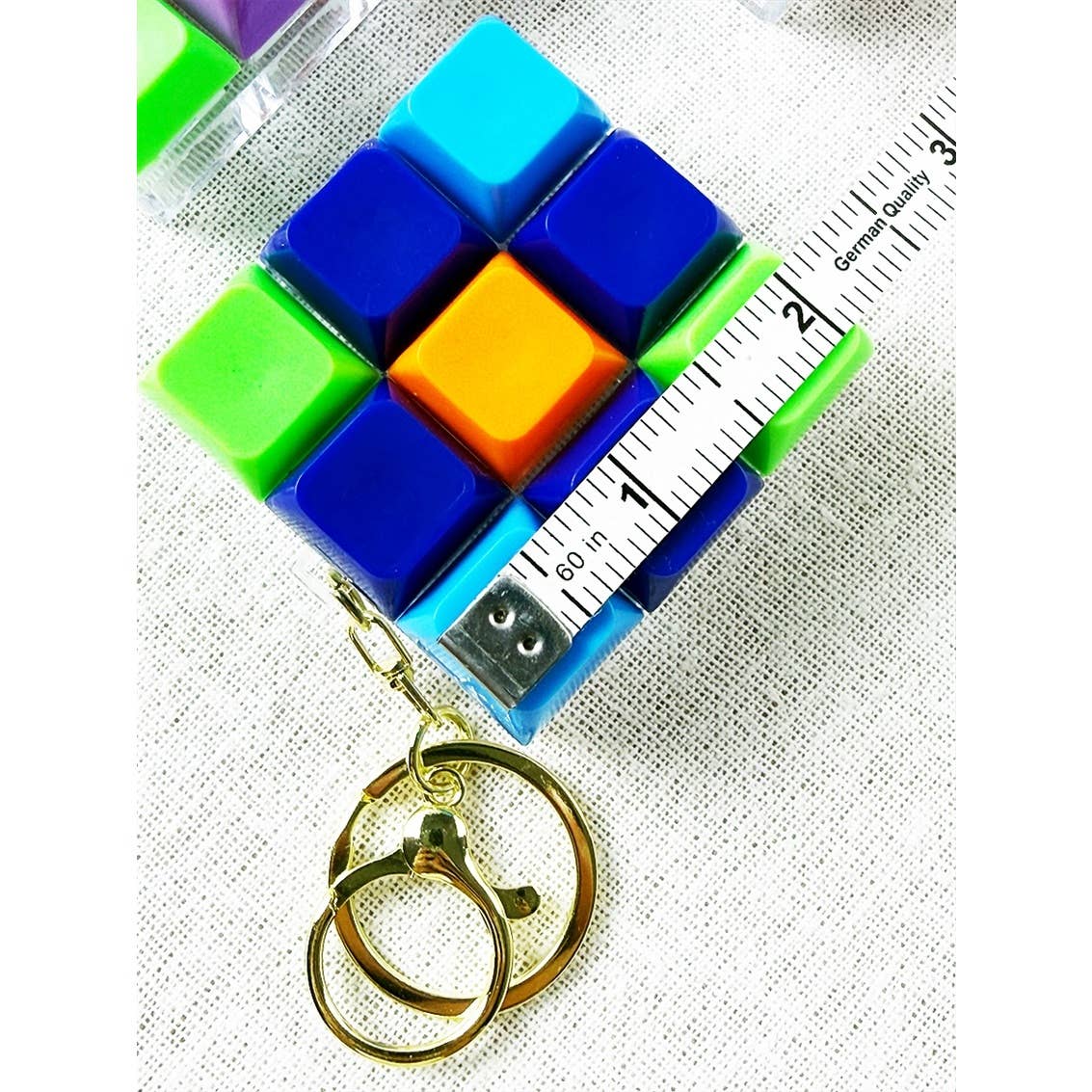 Satisfying Click Sound Keyboard Keychain Fidget Toy