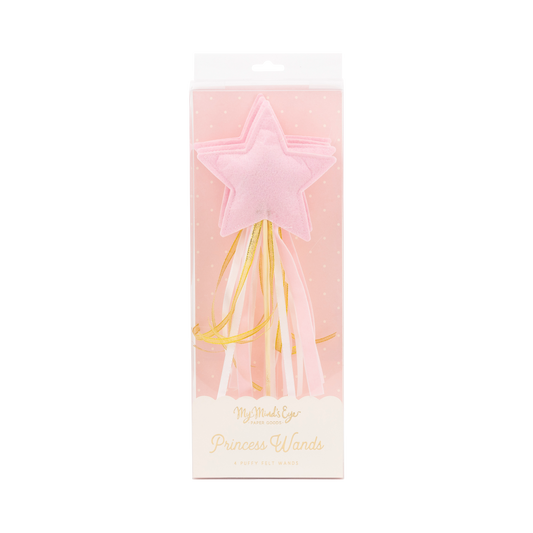 PLPRC05 - Princess Puffy Felt Wand Set