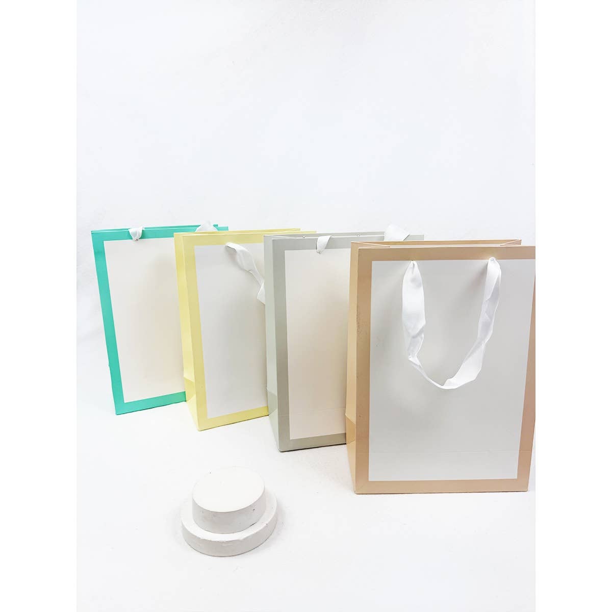 Simply Outlined Design Medium Size Gift Bag
