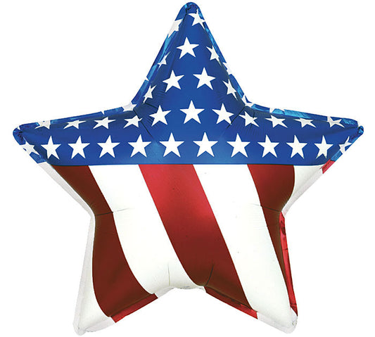 18"PAT STARS STRPS
