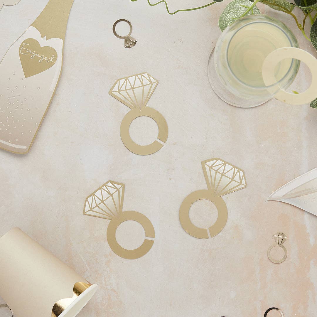 Ring Decoration for Glass 12 Pack
