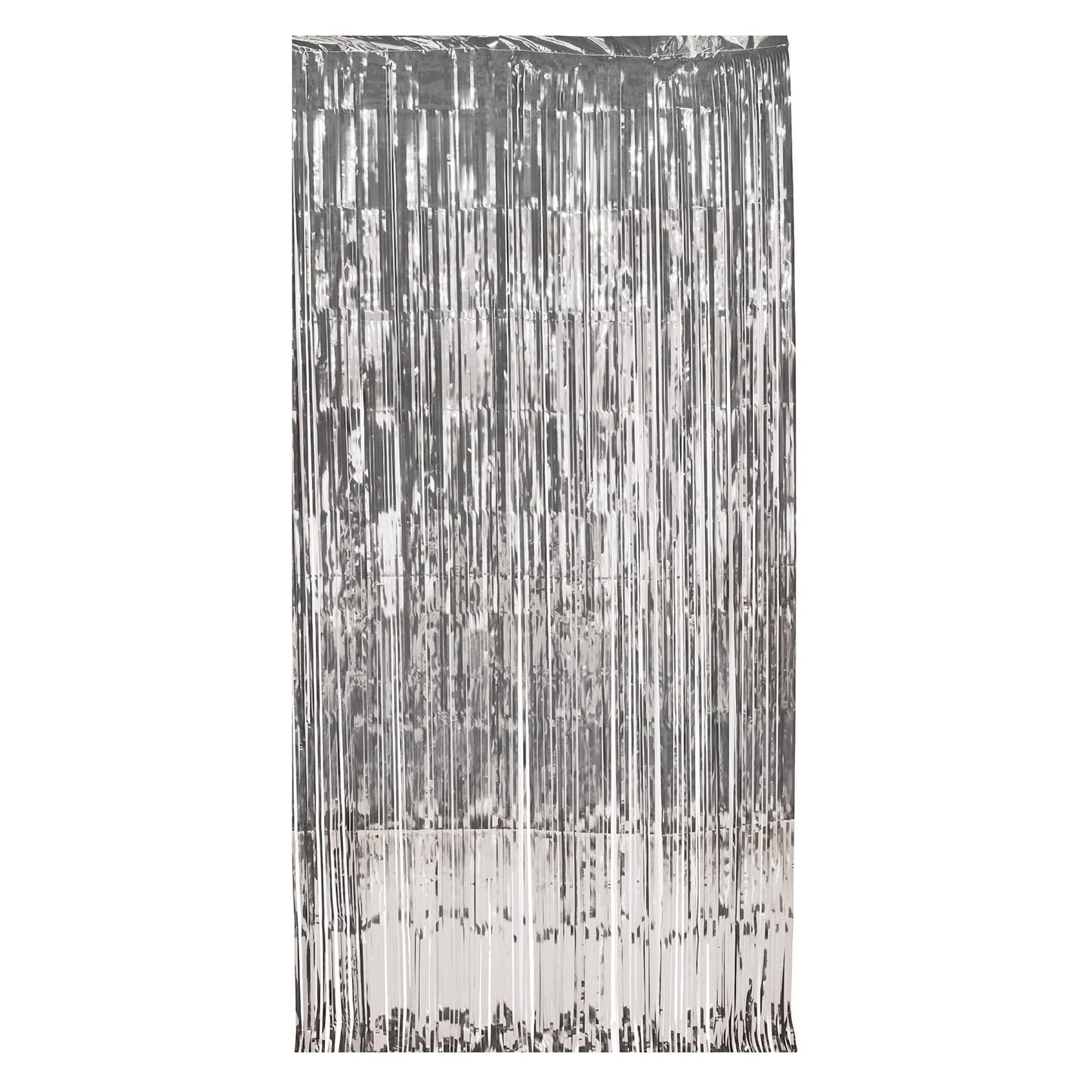 1-Ply Gleam 'N SIlver Curtain, 8' x 3'