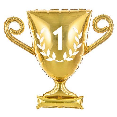 First Place Trophy Cup Foil Balloon 25 in. PartyDeco USA