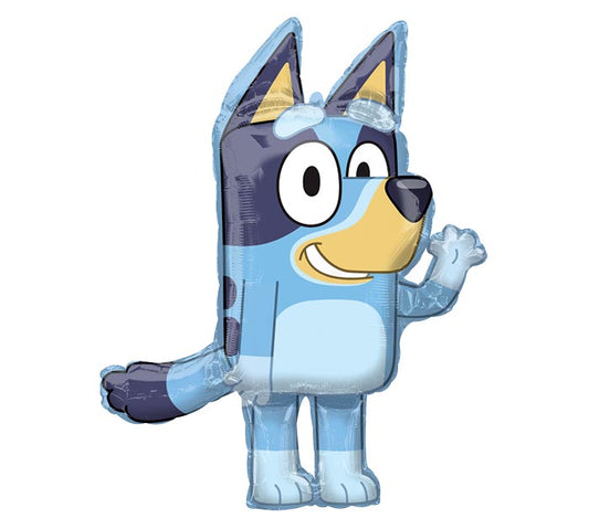 32"PKG BLUEY SUPERSHAPE BALLOON