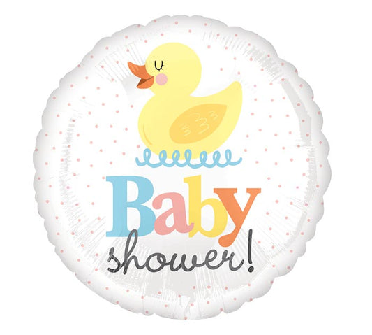 18" PKG BABY SHOWER DUCKY BALLOON