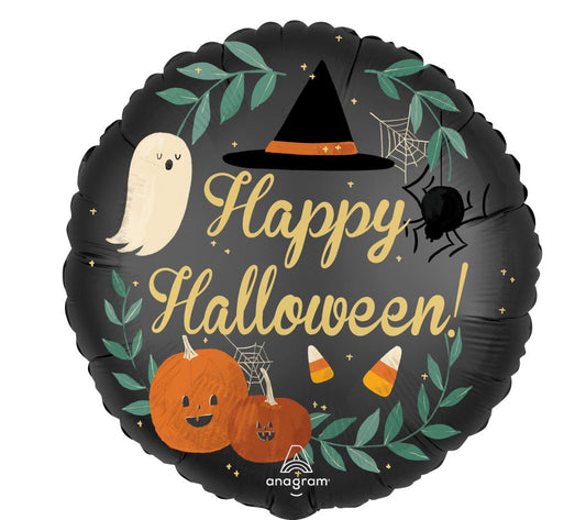 18" Satin Nature Night Halloween Balloon