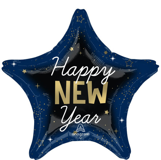 18" Celestial New Year Balloon