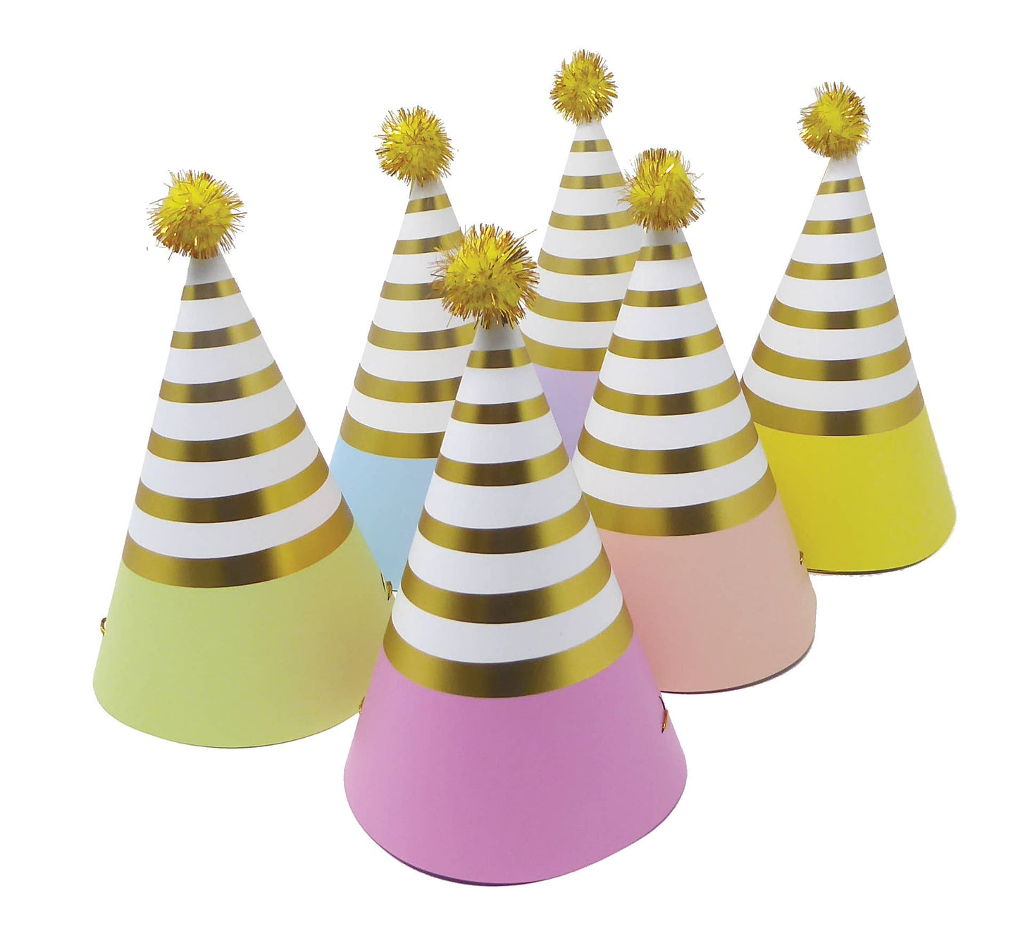 Pastel Rainbow Hats