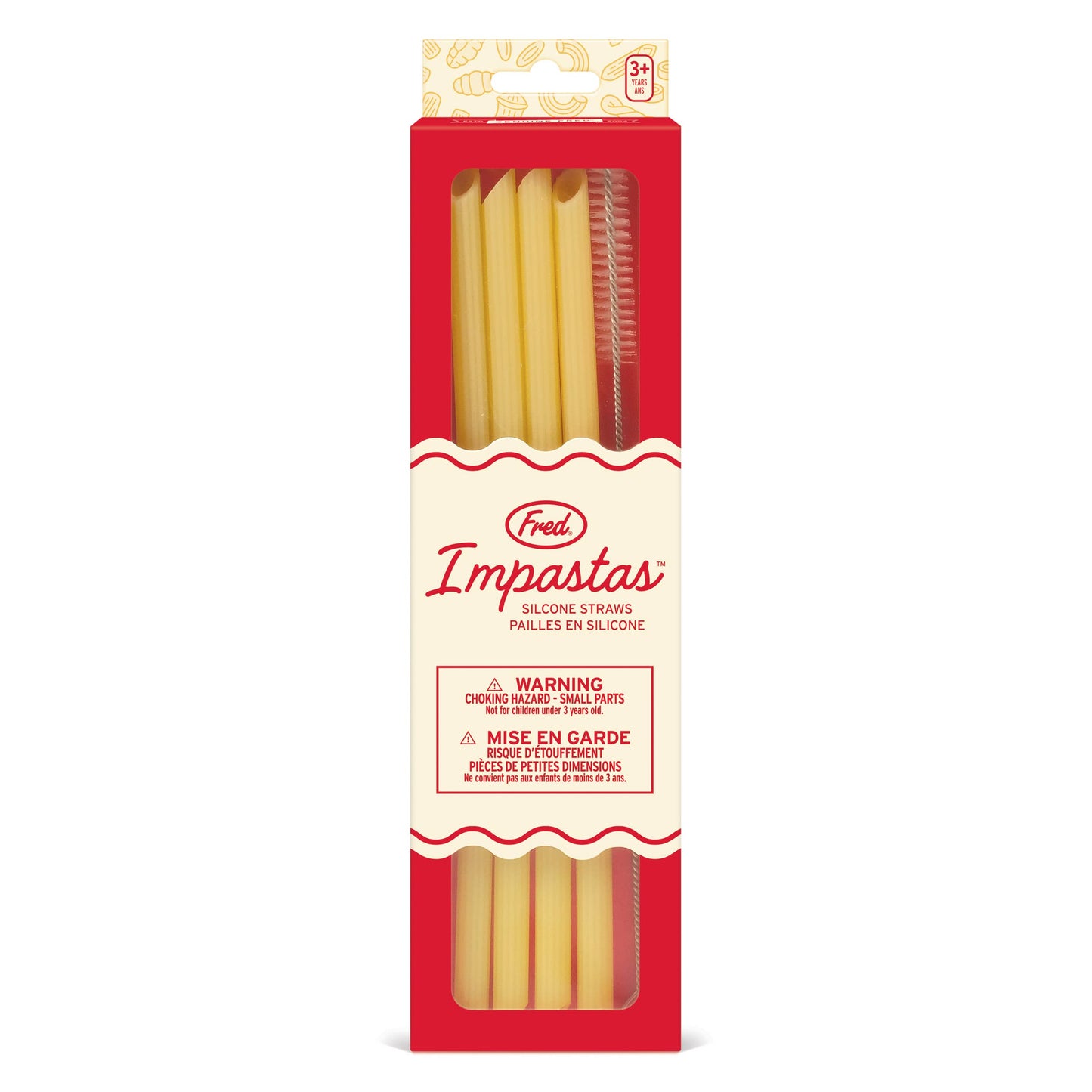IMPASTAS - Silicone Pasta Straws - Set of 4