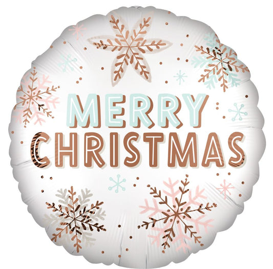 Standard Satin Christmas Winter Wonderland Balloon
