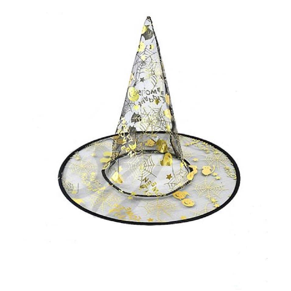 Halloween Theme Witch Hat Assorted Colors