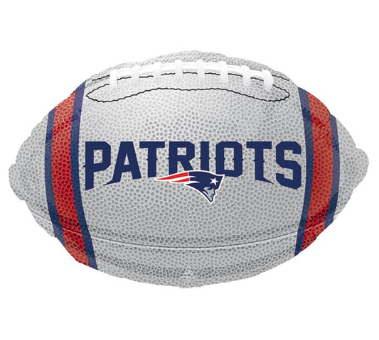 17" NFL NEW ENGLAND PATRIOTS FOOTBALL (W/Helium)