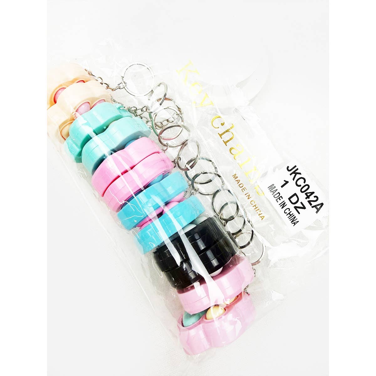 Cat Paw Clicker Fidget Keychain