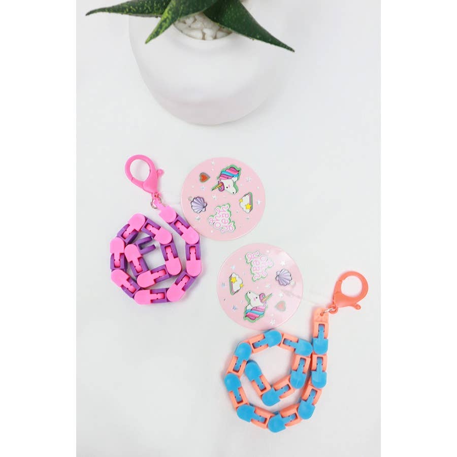 Snake Puzzle Keyring