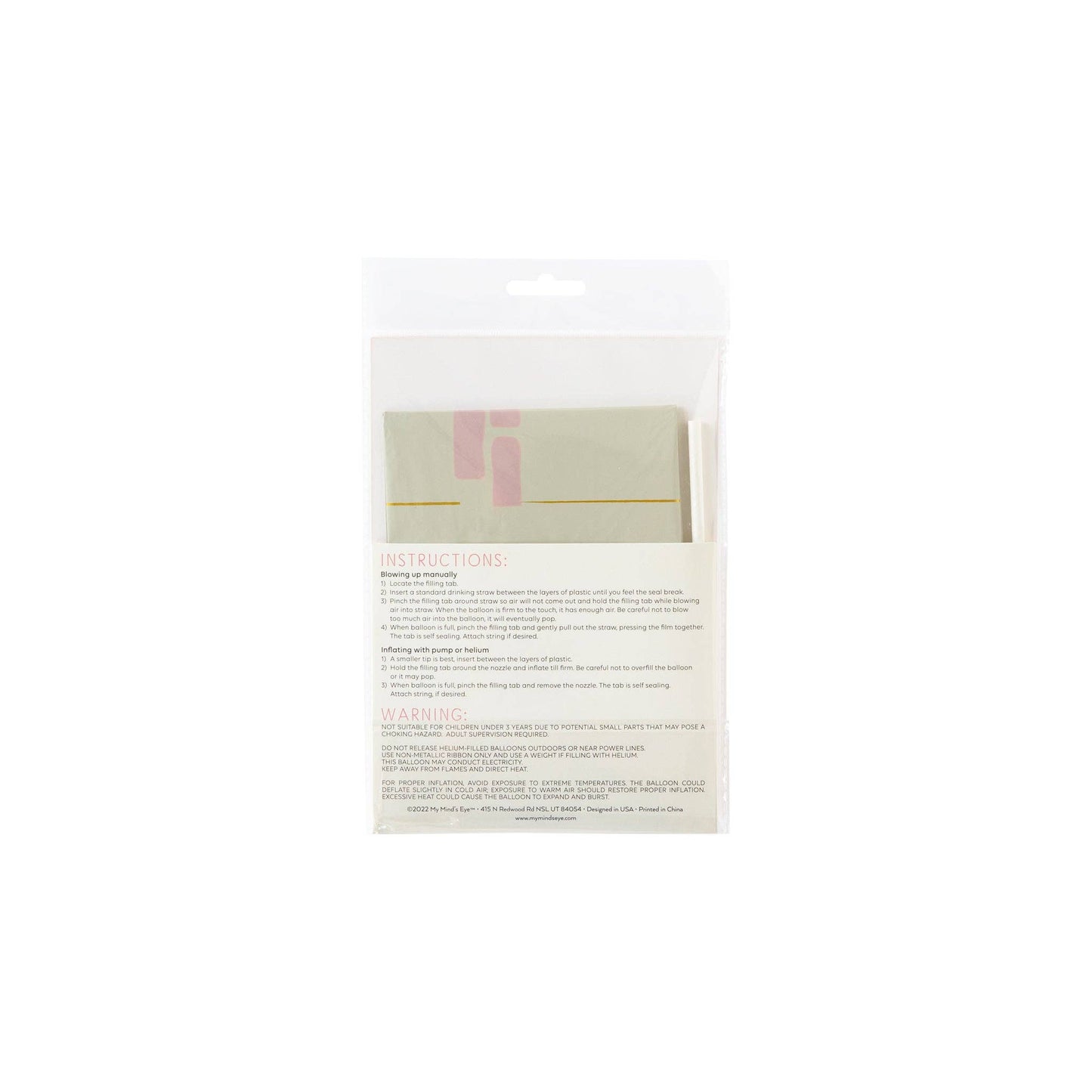 PRC915 -  Princess Castle Shaped Mylar Balloon No Helium
