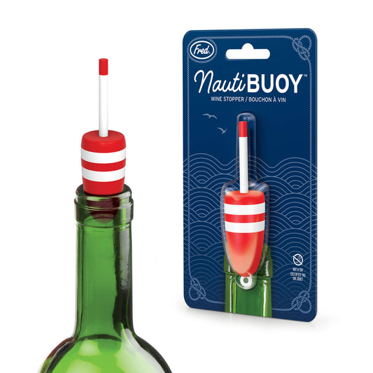 NAUTI BUOY - Lobster Buoy Bottle Stopper