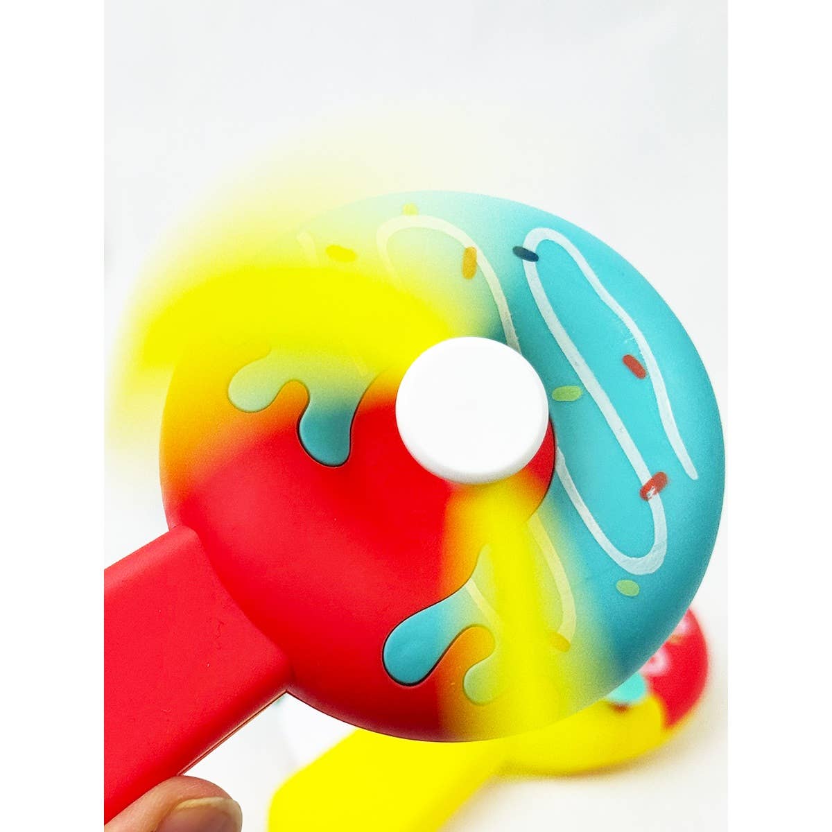 Assorted Donut Hand Pressure Fan