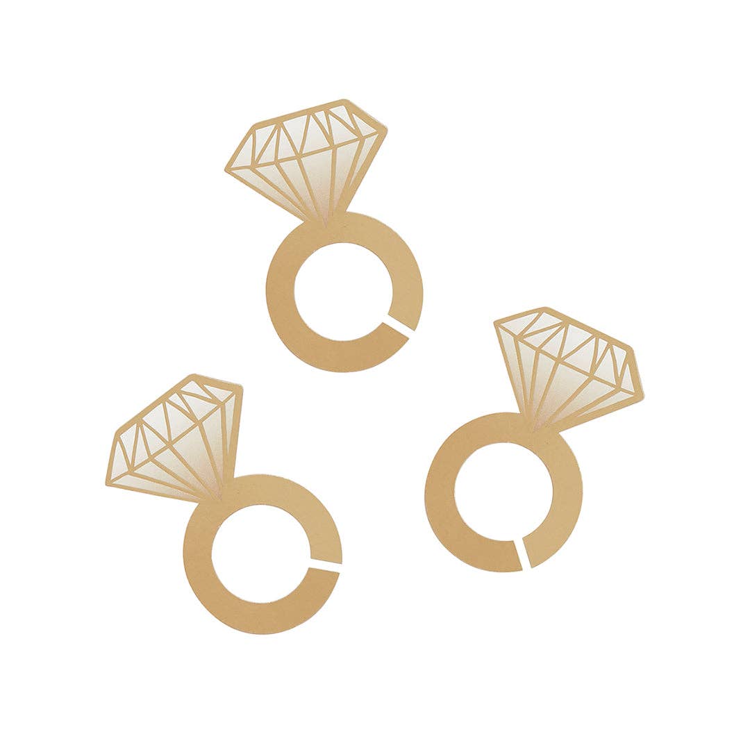 Ring Decoration for Glass 12 Pack