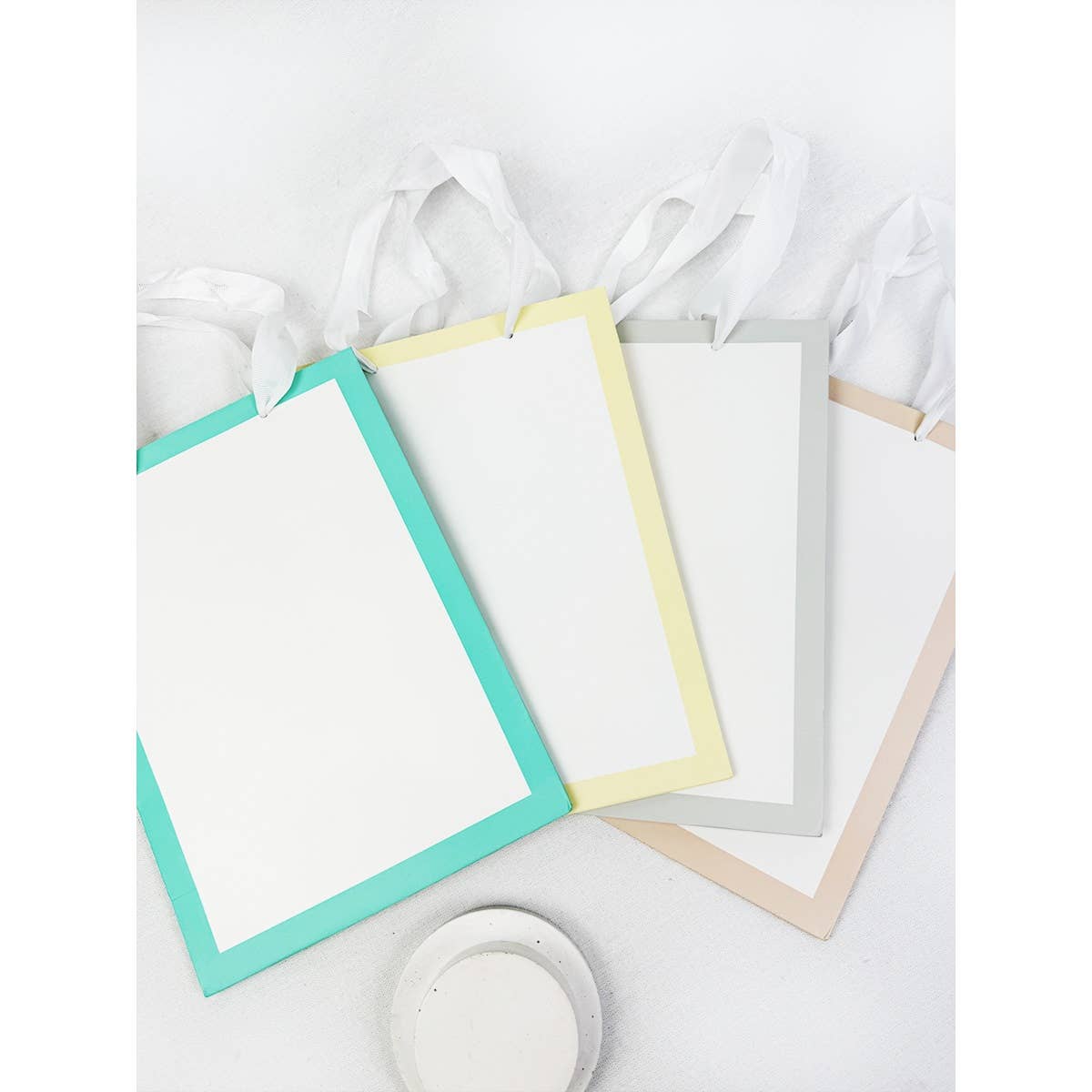 Simply Outlined Design Medium Size Gift Bag