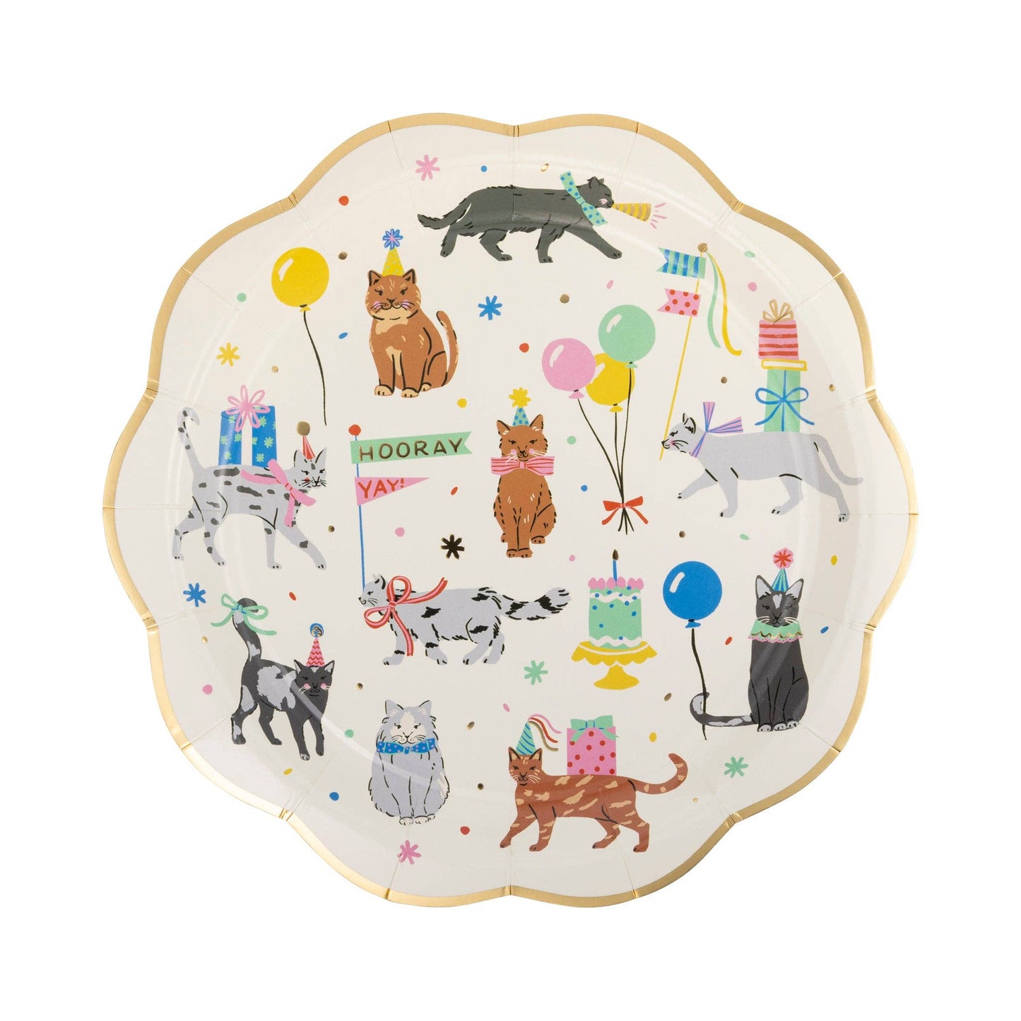 PET1143 - Cat Party Plate