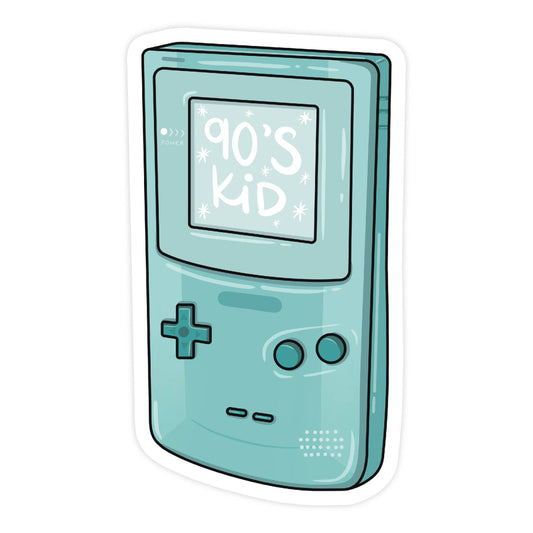90s Kid Gameboy Pop Culture Sticker *SALE*