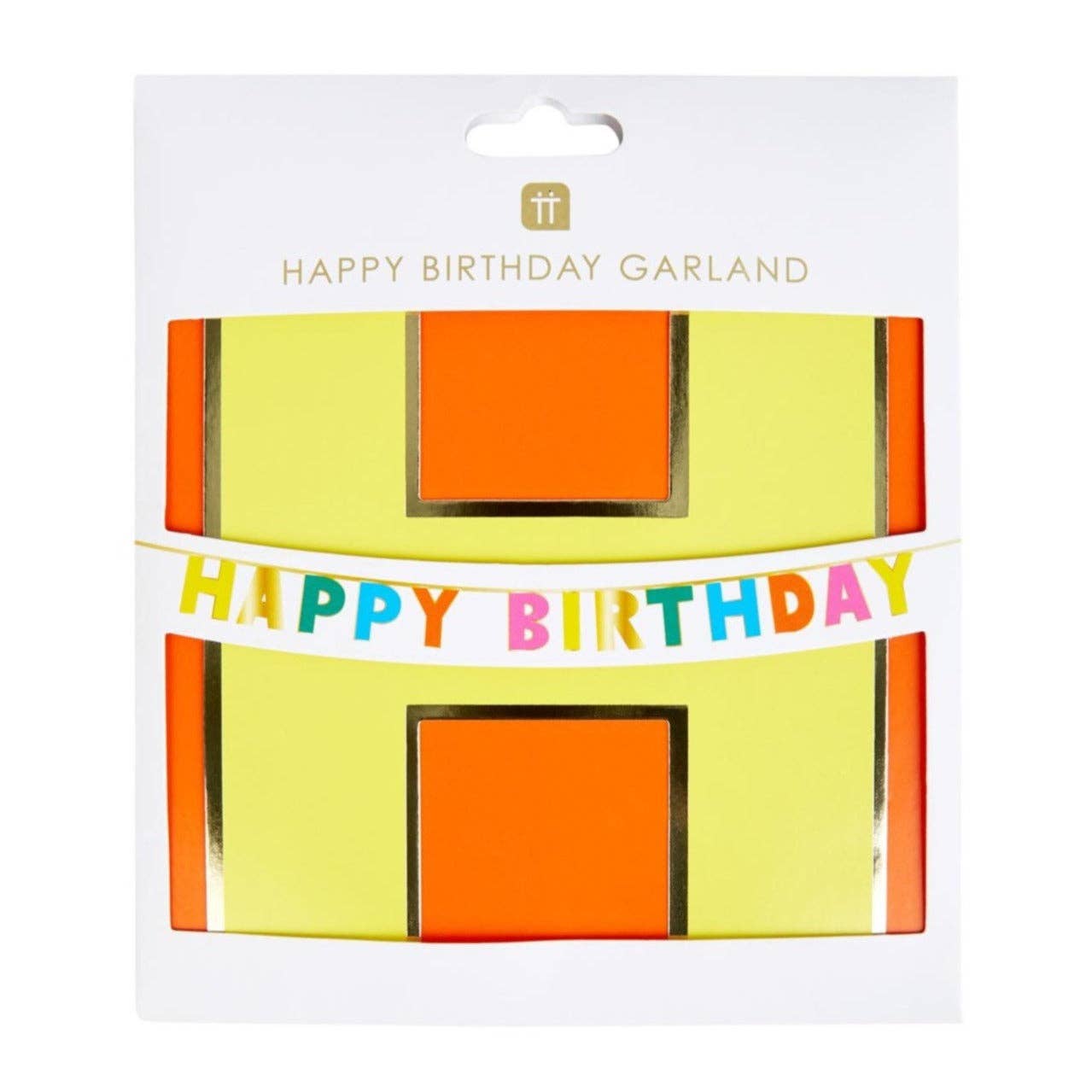 Rainbow Happy Birthday Garland | Birthday Party |