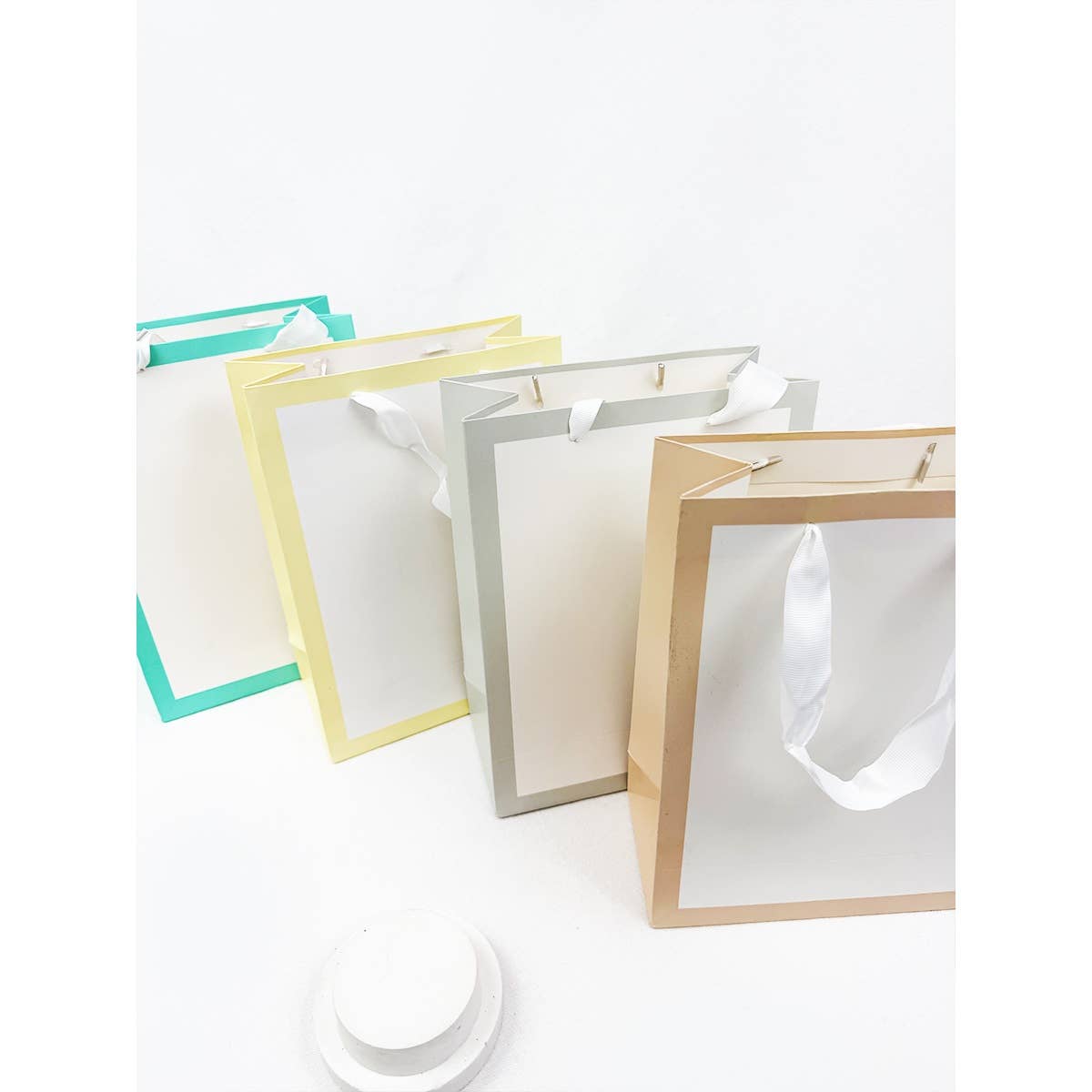 Simply Outlined Design Medium Size Gift Bag