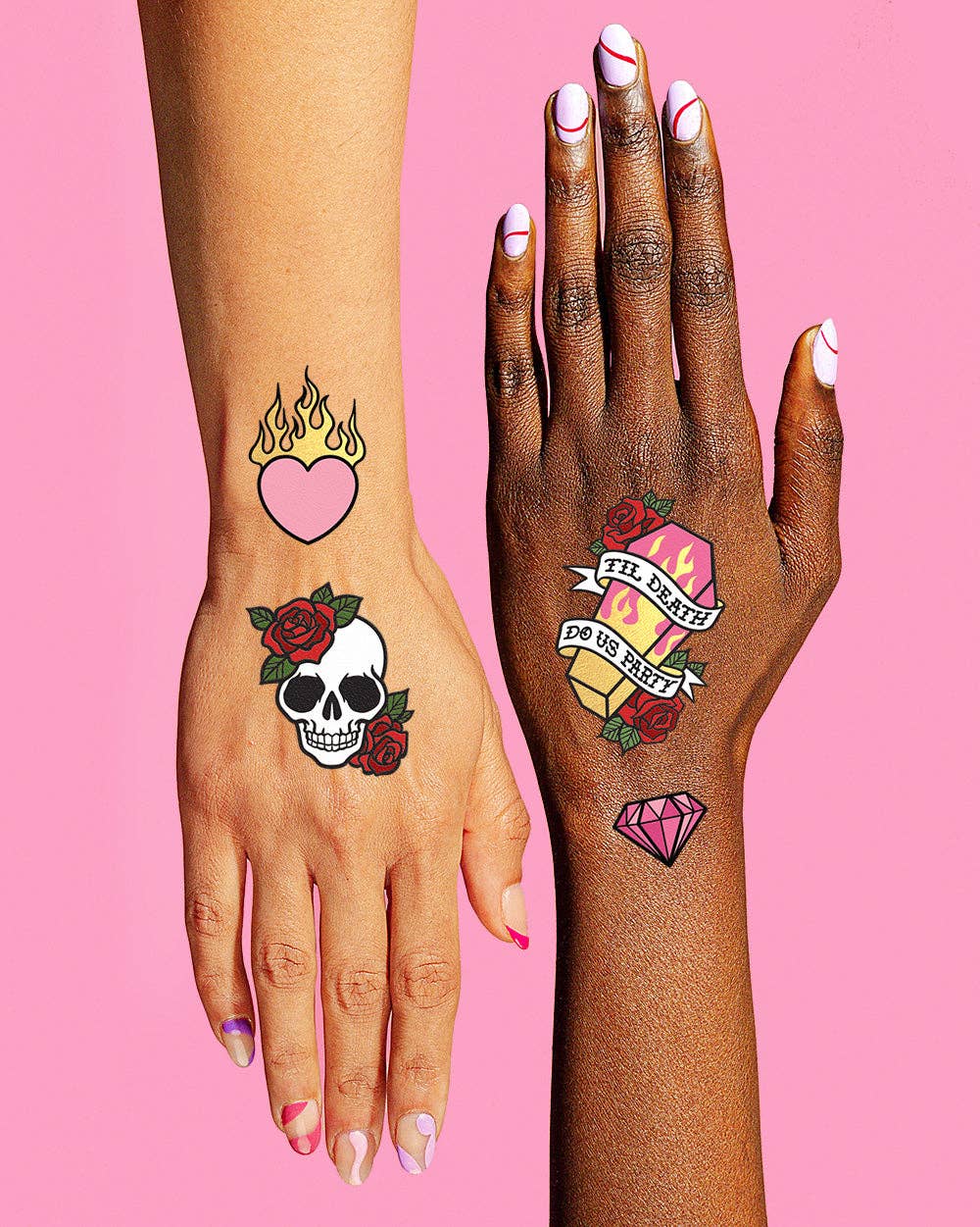 Bachelorette Party Temporary Tattoos, Bridesmaid Favors