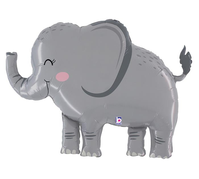 33"PKG JUNGLE ELEPHANT SHAPE BALLOON NO HELIUM