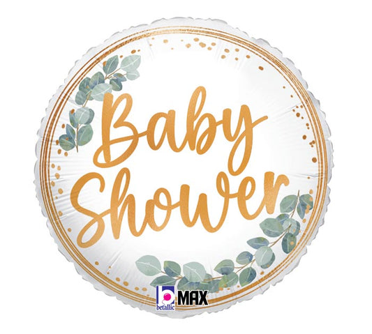 18"PKG BABY SHOWER EUCALYPTUS