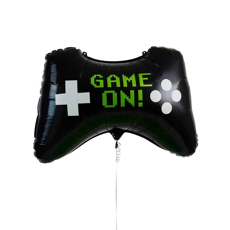 Game Controller 28" 'Game On' Foil Balloon No Helium