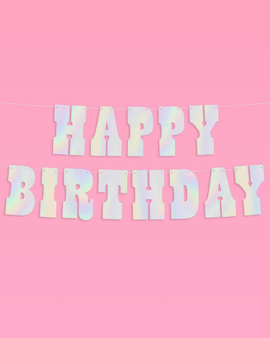 Western HBD Banner- 5 foot banner