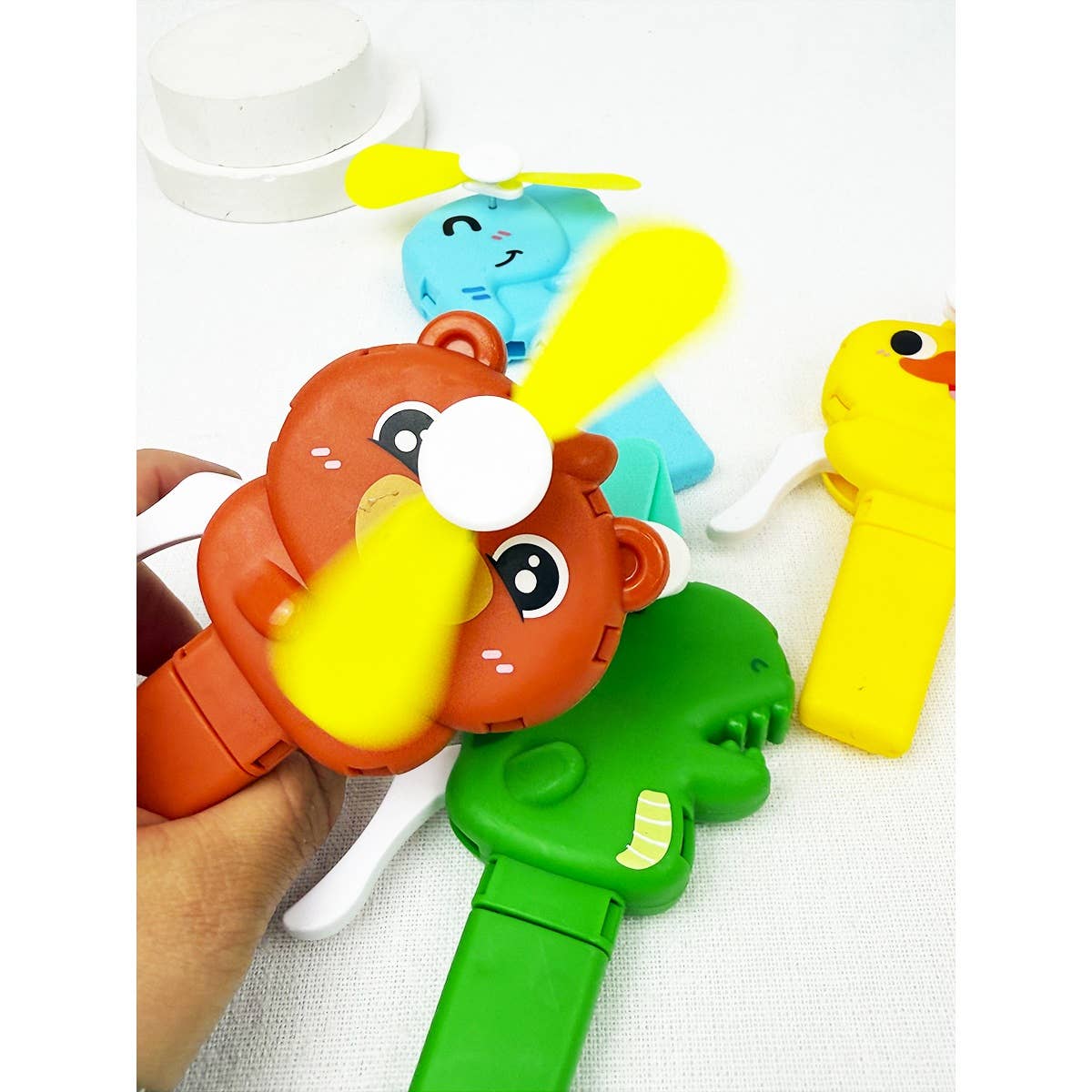 Assorted Animal Hand Pressure Fan