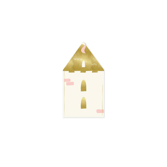 PRC839 -  Princess Castle Shaped Guest Napkin