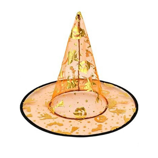 Halloween Theme Witch Hat Assorted Colors