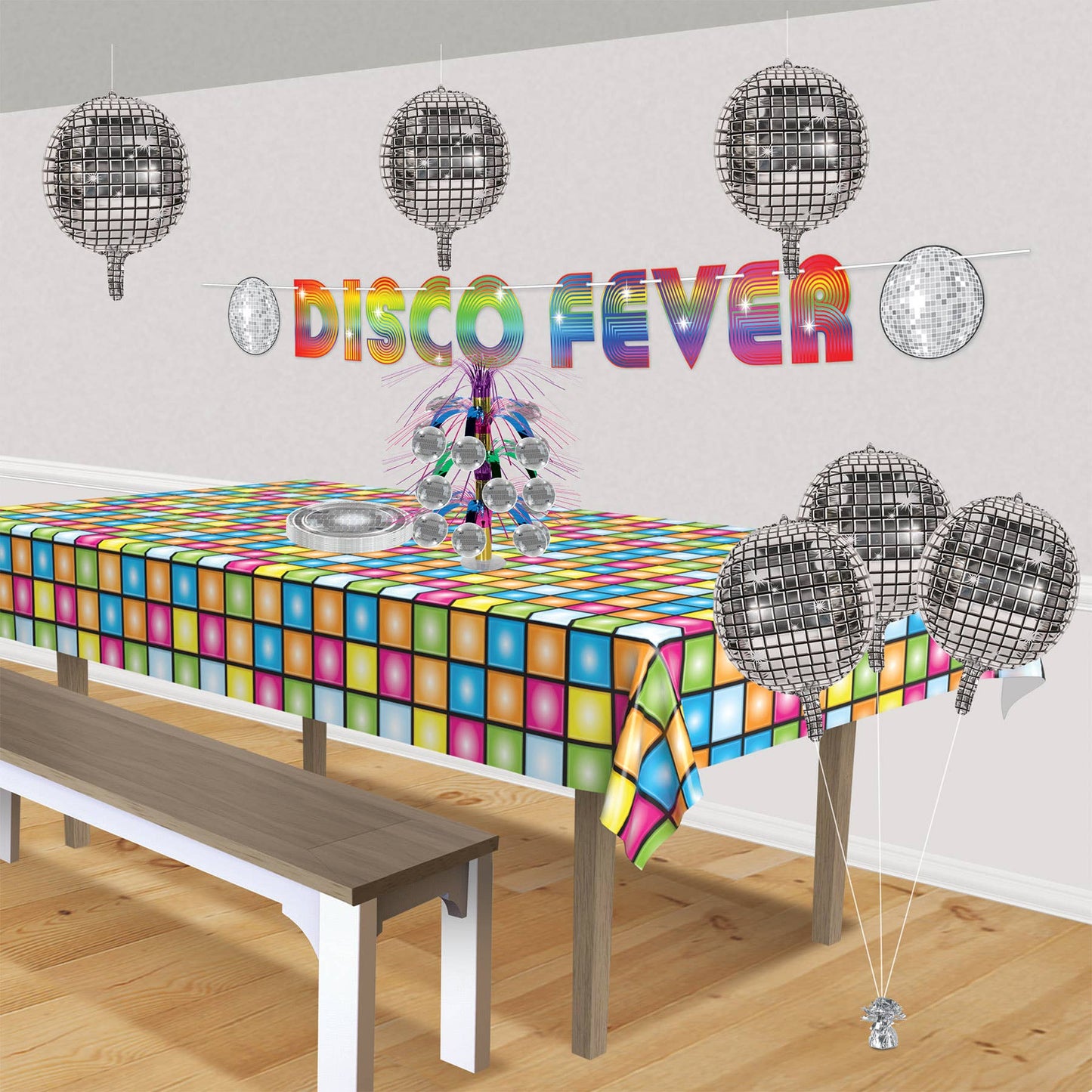 Disco Ball Balloon NO HELIUM