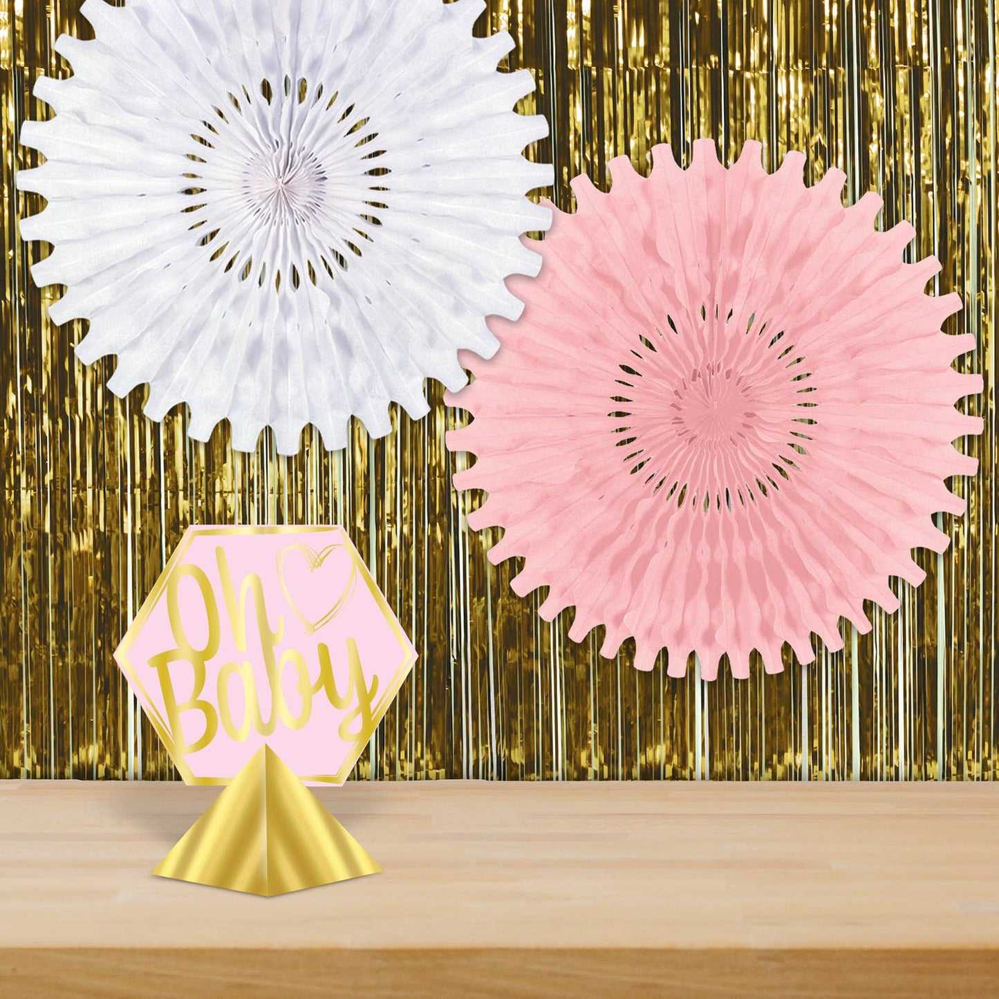 1-Ply Gleam 'N Gold Curtain, 8' x 3'