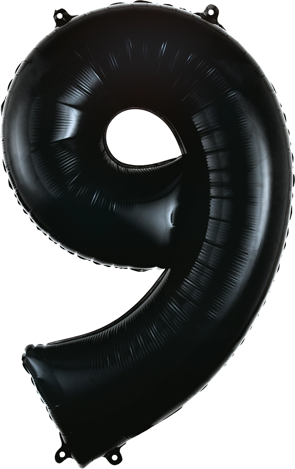 34" Black Number 9 Balloon