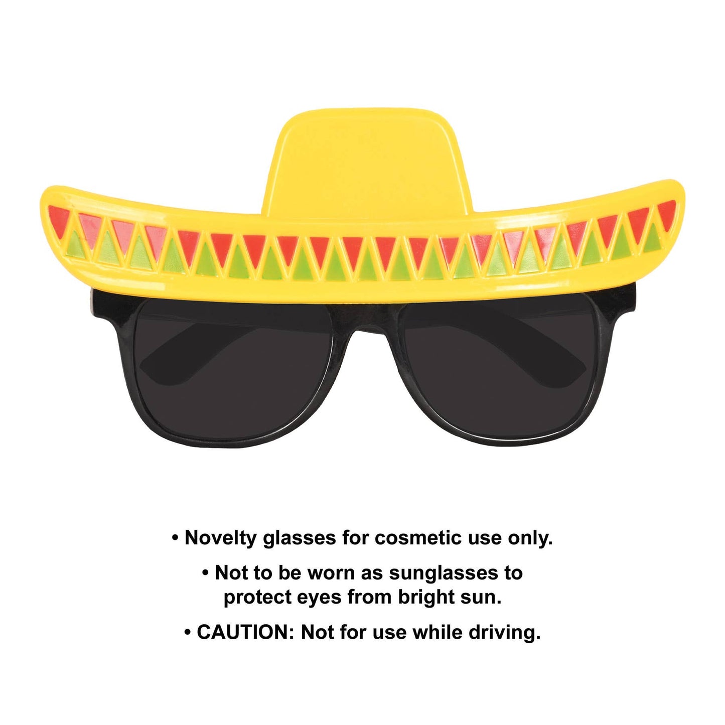 Sombrero Glasses, one size fits most