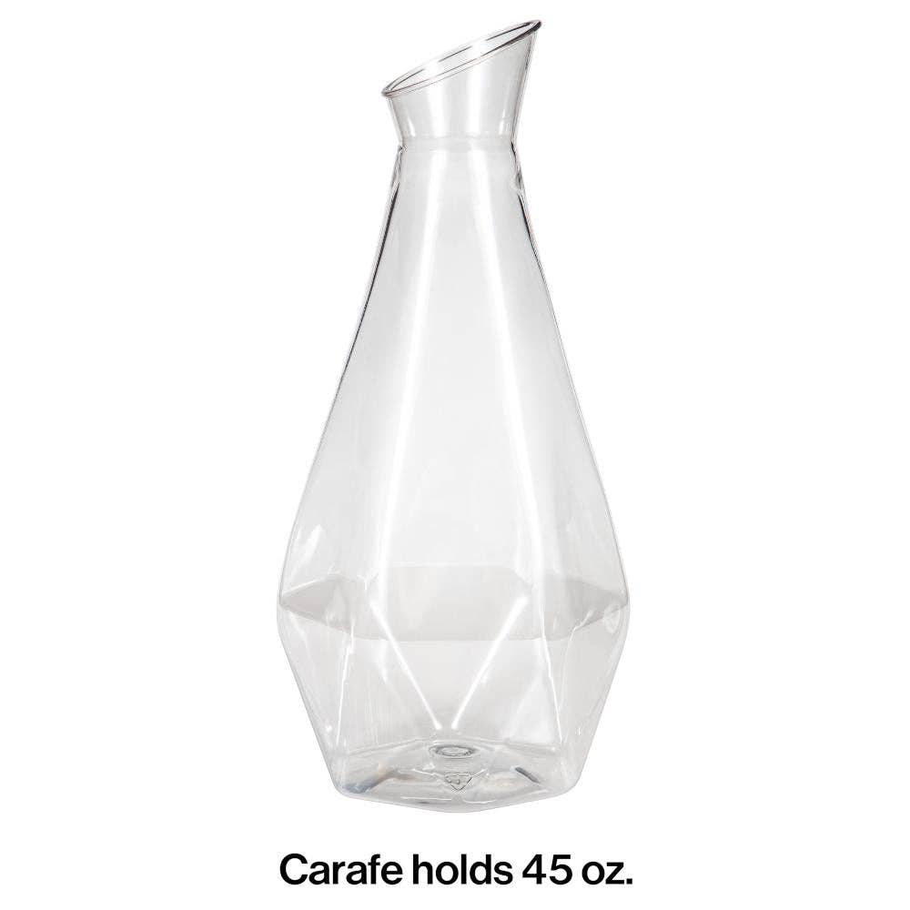 Plastic Fractal Carafes, 1/Pkg