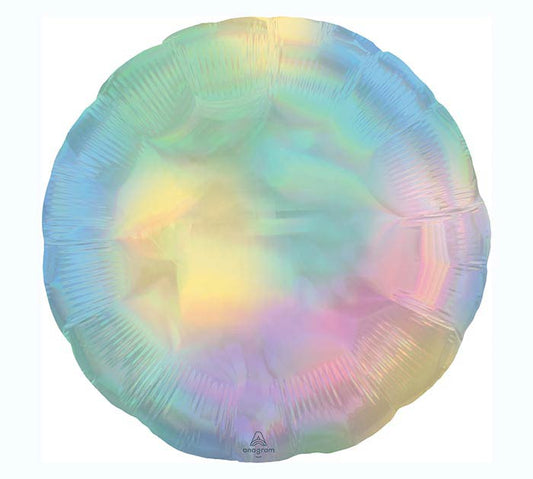 18"SOL IRIDESCENT PASTEL RAINBOW CIRCLE