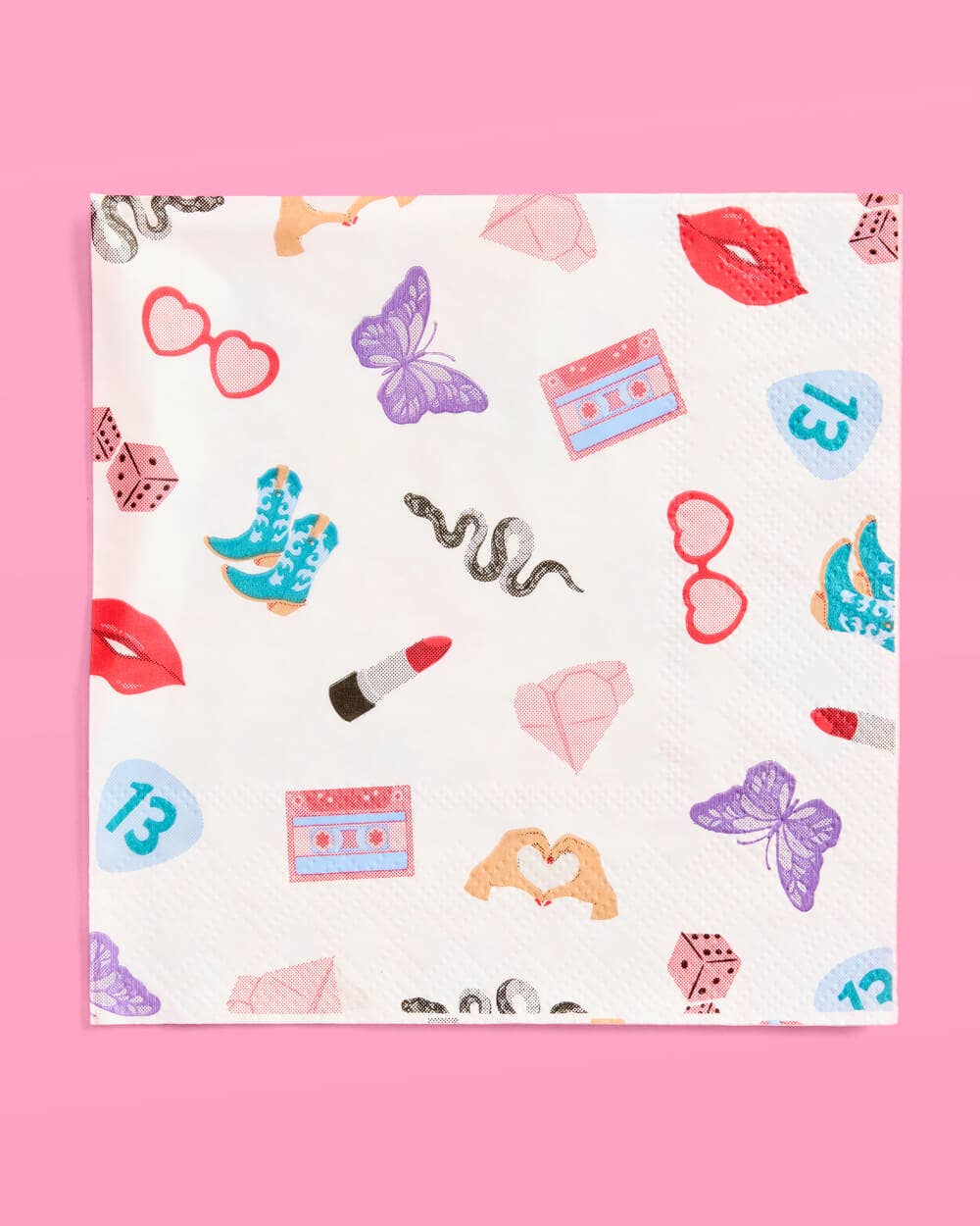 Eras Party Icon Paper Napkins | 25 pack 3-ply