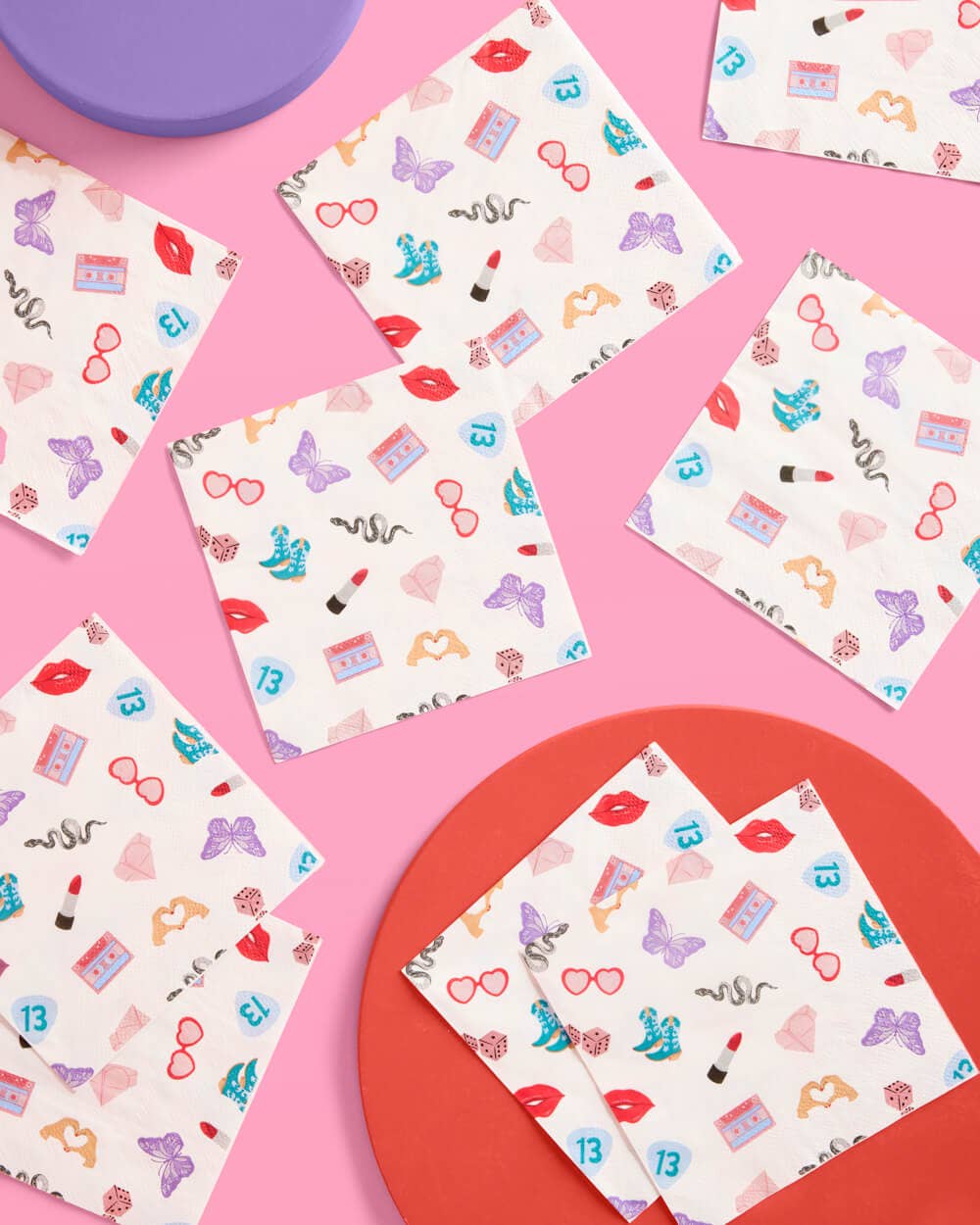 Eras Party Icon Paper Napkins | 25 pack 3-ply