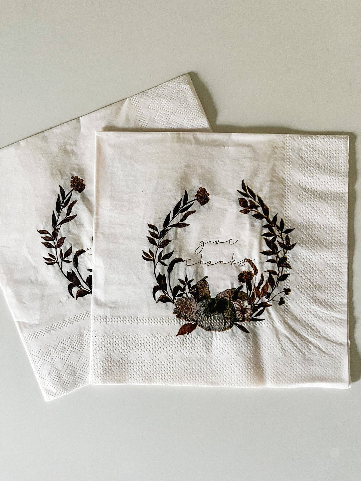 Fall Pumpkin Napkin
