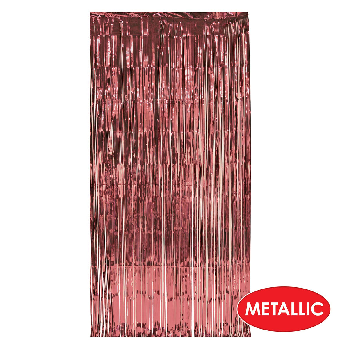 1-Ply Gleam 'N Curtain Rosegold, 8' x 3'