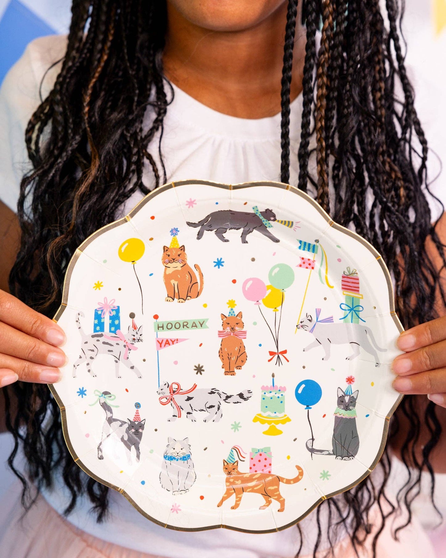 PET1143 - Cat Party Plate